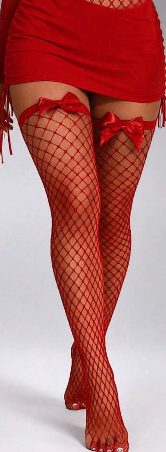 Medias Coquette Rojas