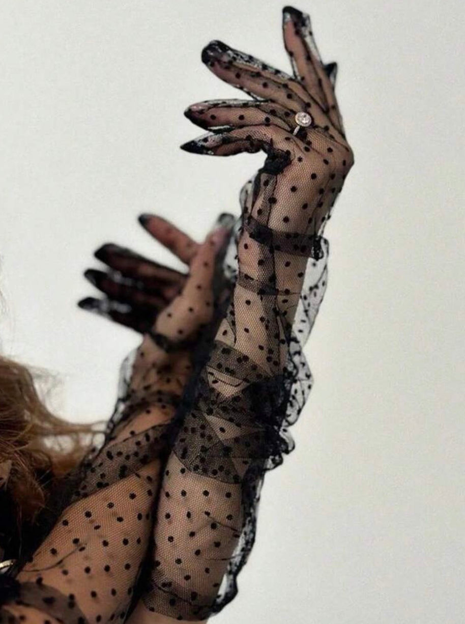Guantes largos