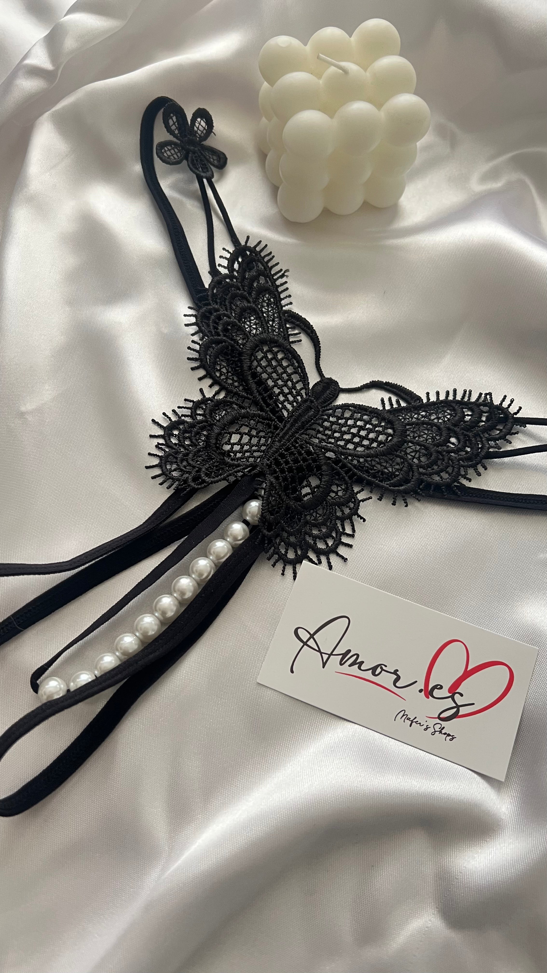 Tanga Perlas Mariposa